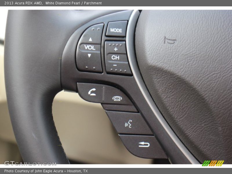 Controls of 2013 RDX AWD