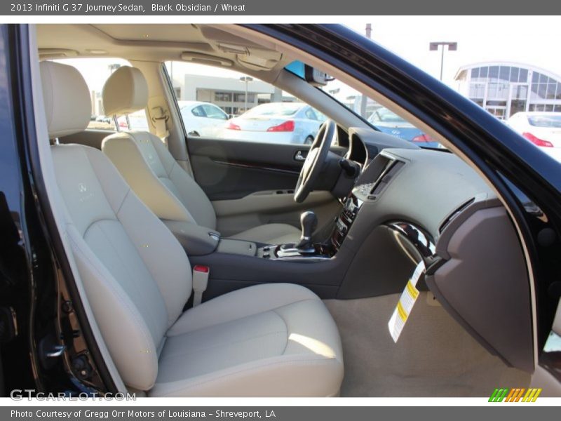 Black Obsidian / Wheat 2013 Infiniti G 37 Journey Sedan