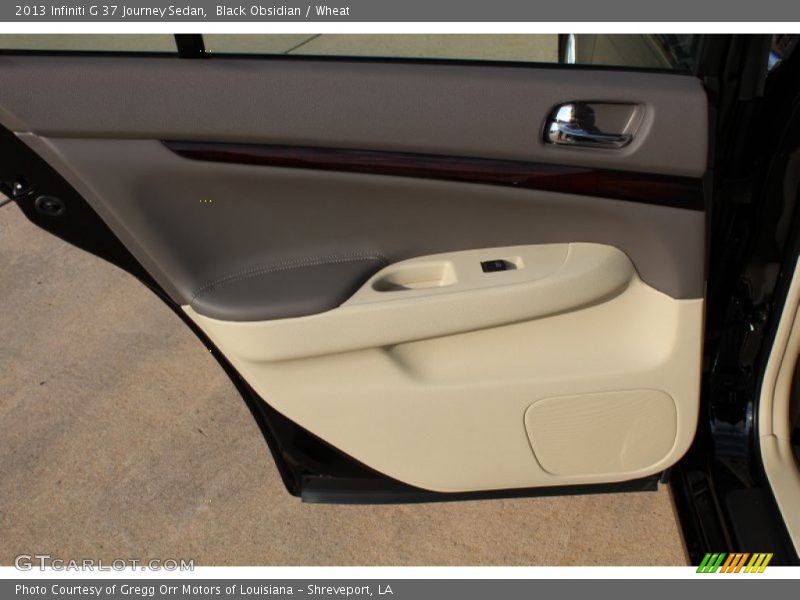 Black Obsidian / Wheat 2013 Infiniti G 37 Journey Sedan