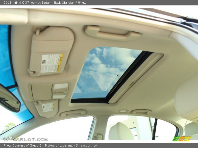 Black Obsidian / Wheat 2013 Infiniti G 37 Journey Sedan