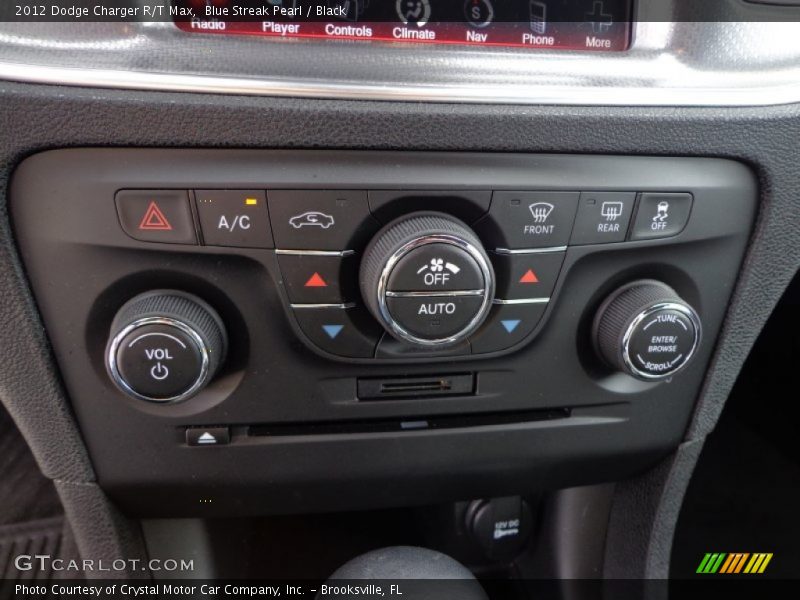 Controls of 2012 Charger R/T Max