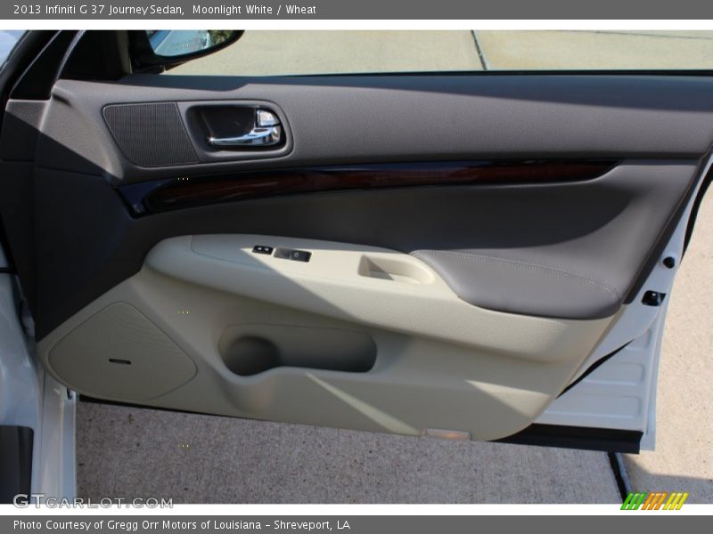 Moonlight White / Wheat 2013 Infiniti G 37 Journey Sedan