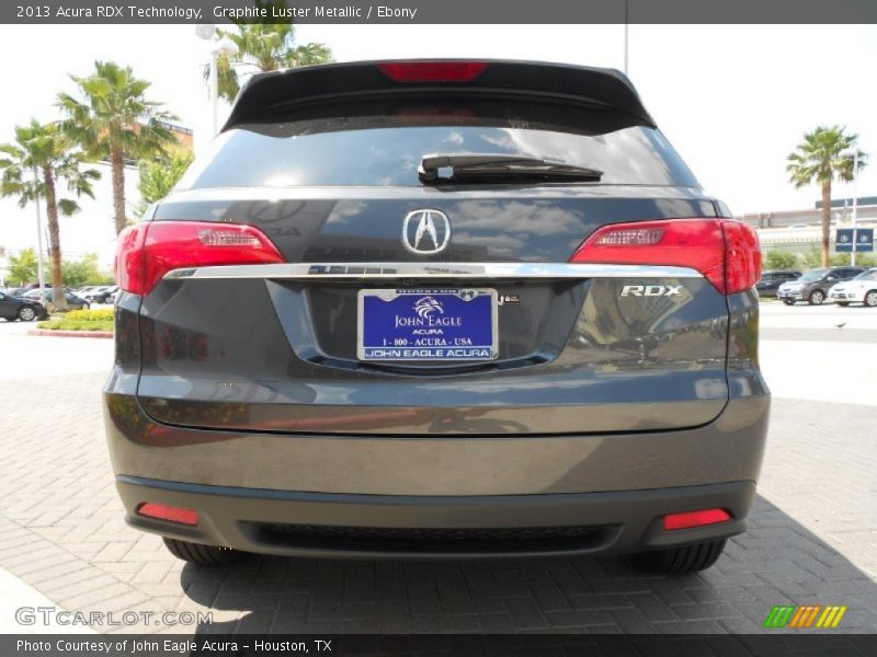 Graphite Luster Metallic / Ebony 2013 Acura RDX Technology