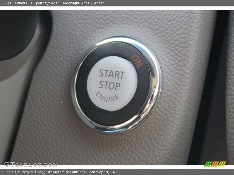 Moonlight White / Wheat 2013 Infiniti G 37 Journey Sedan