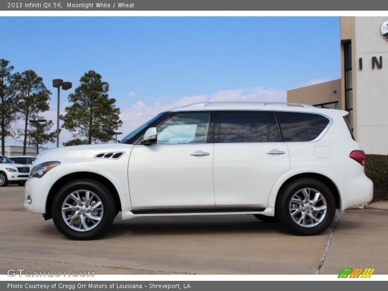  2013 QX 56 Moonlight White