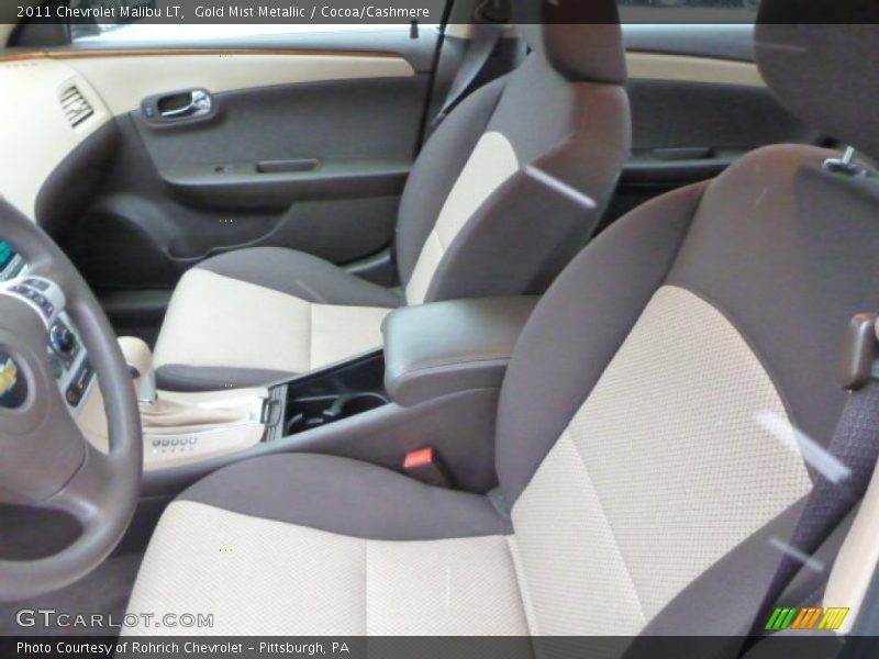 Gold Mist Metallic / Cocoa/Cashmere 2011 Chevrolet Malibu LT