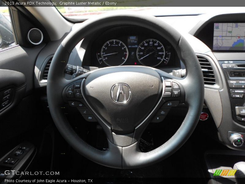 Graphite Luster Metallic / Ebony 2013 Acura RDX Technology
