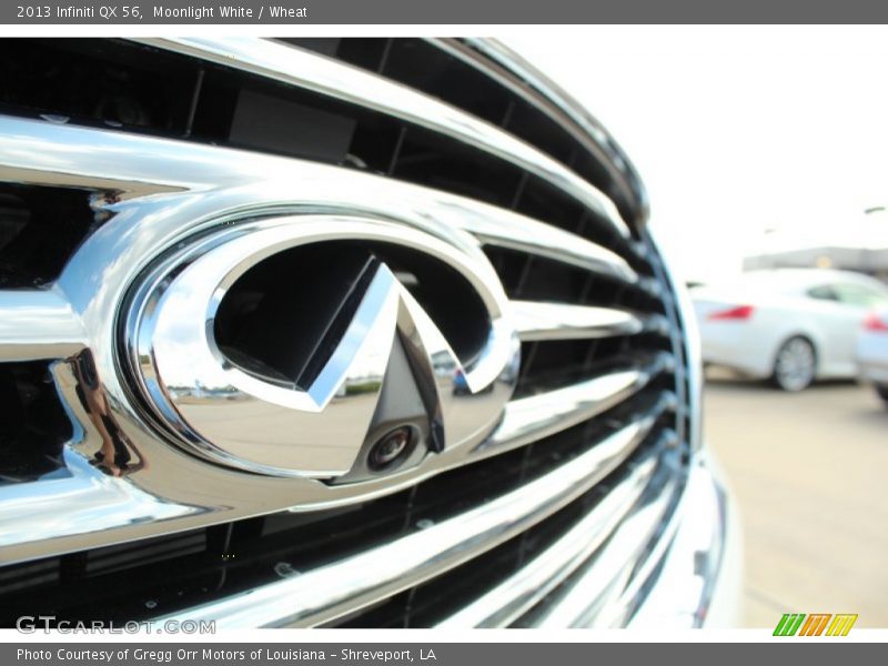 Moonlight White / Wheat 2013 Infiniti QX 56