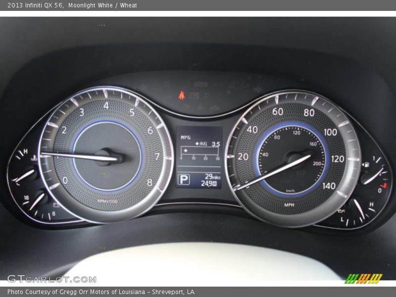  2013 QX 56 56 Gauges
