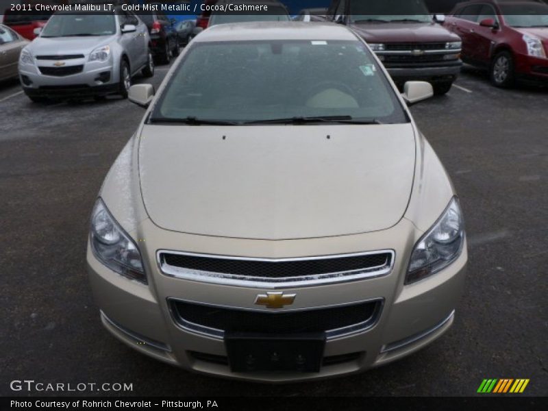 Gold Mist Metallic / Cocoa/Cashmere 2011 Chevrolet Malibu LT