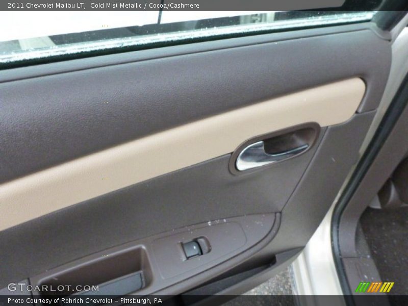 Gold Mist Metallic / Cocoa/Cashmere 2011 Chevrolet Malibu LT