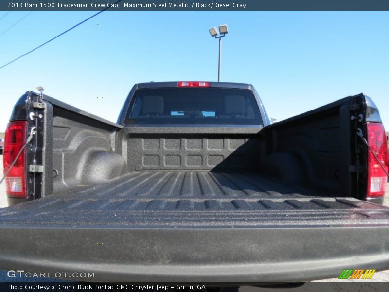 Maximum Steel Metallic / Black/Diesel Gray 2013 Ram 1500 Tradesman Crew Cab