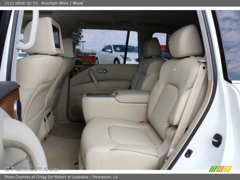 Rear Seat of 2013 QX 56