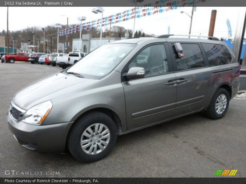 Platinum / Gray 2012 Kia Sedona LX