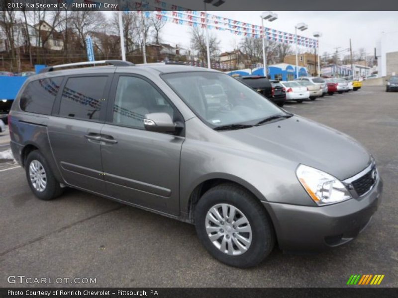Platinum / Gray 2012 Kia Sedona LX