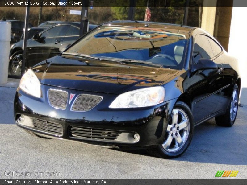 Black / Ebony 2006 Pontiac G6 GT Coupe