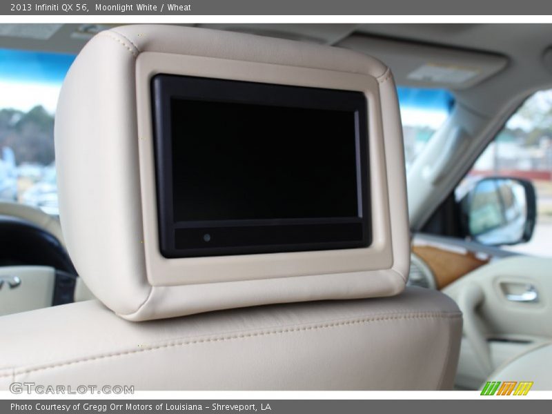 Moonlight White / Wheat 2013 Infiniti QX 56