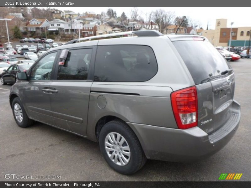 Platinum / Gray 2012 Kia Sedona LX