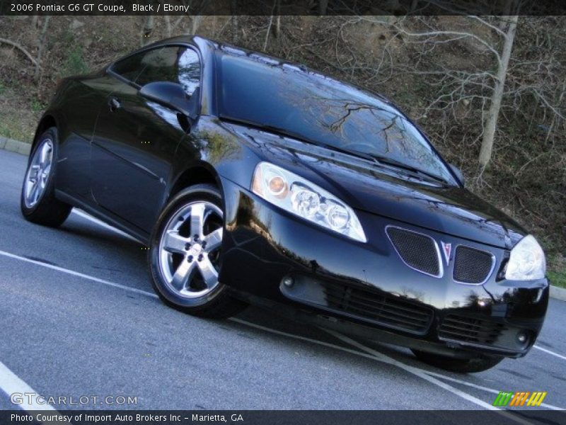 Black / Ebony 2006 Pontiac G6 GT Coupe