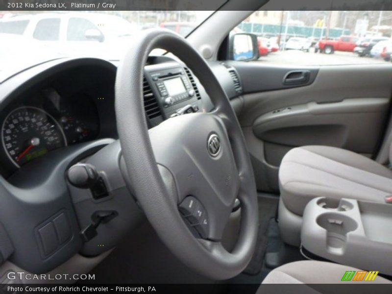 Platinum / Gray 2012 Kia Sedona LX