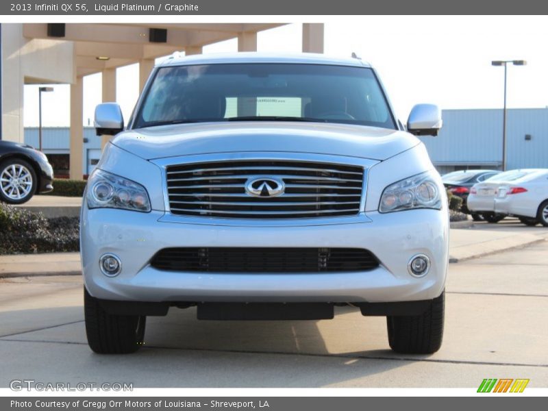 Liquid Platinum / Graphite 2013 Infiniti QX 56