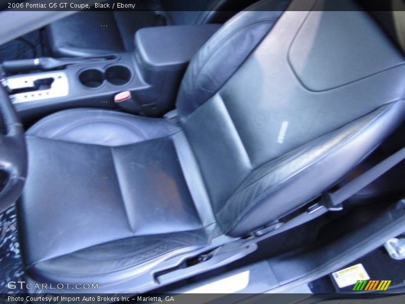 Black / Ebony 2006 Pontiac G6 GT Coupe