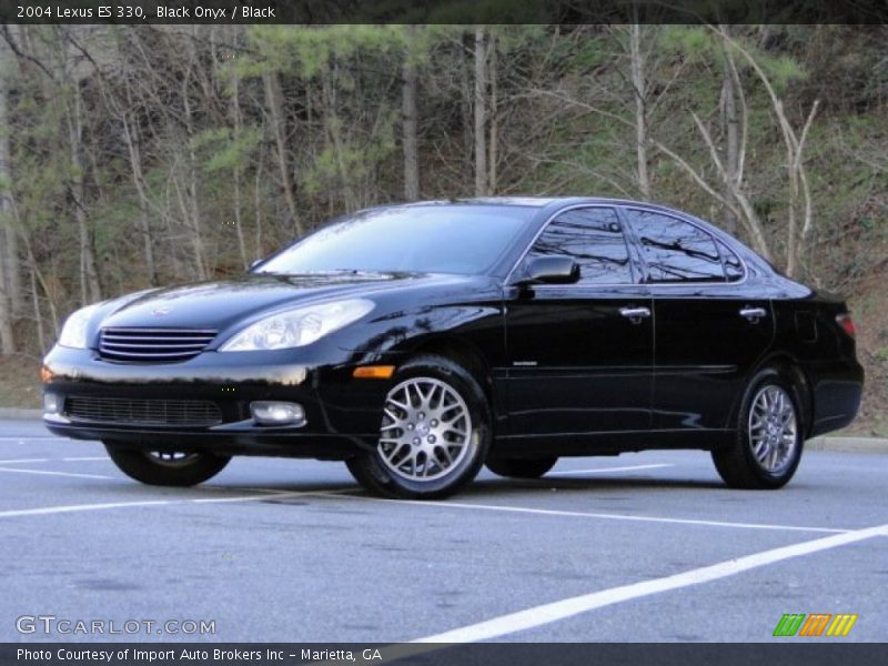 Black Onyx / Black 2004 Lexus ES 330
