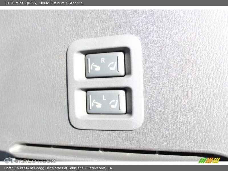 Controls of 2013 QX 56