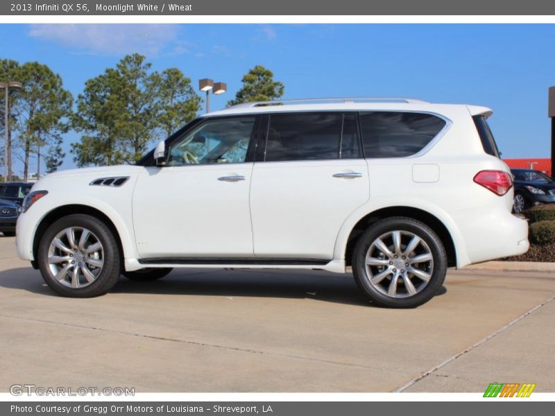  2013 QX 56 Moonlight White