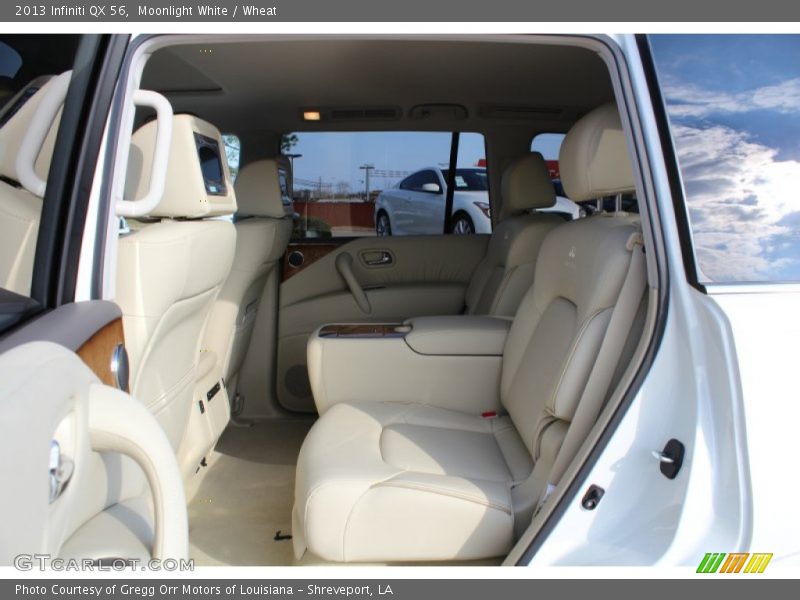 Rear Seat of 2013 QX 56