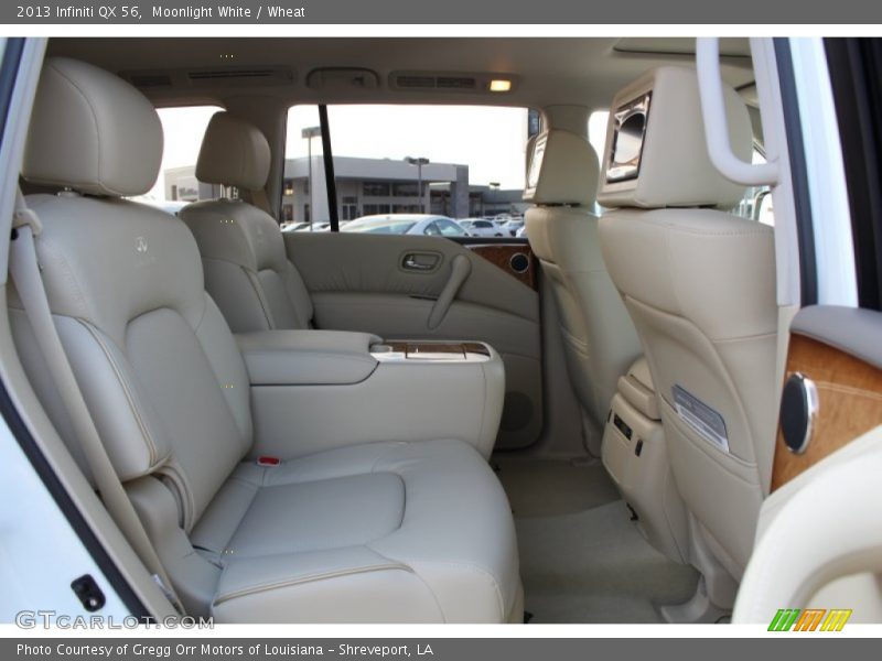 Rear Seat of 2013 QX 56