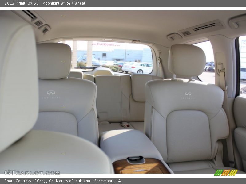 Moonlight White / Wheat 2013 Infiniti QX 56