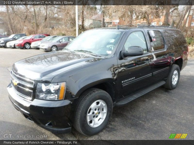 Black / Ebony 2012 Chevrolet Suburban LT 4x4
