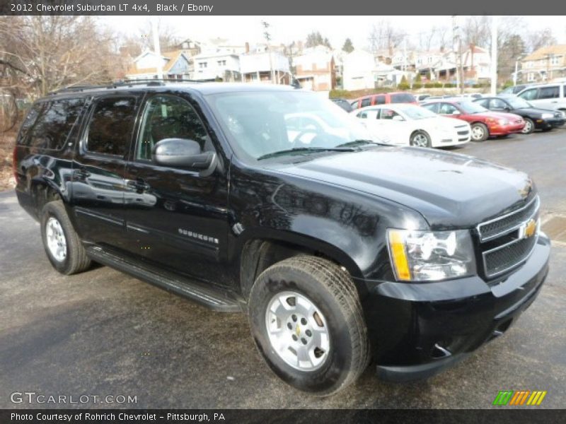Black / Ebony 2012 Chevrolet Suburban LT 4x4