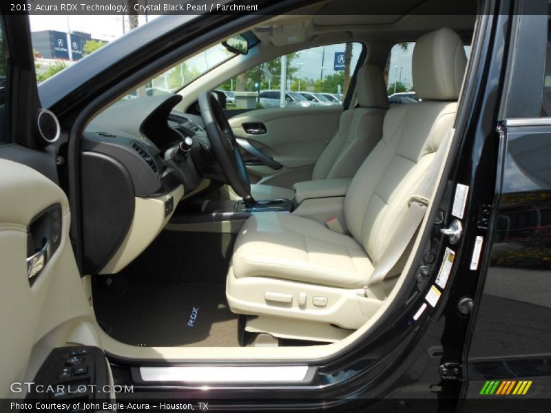 Front Seat of 2013 RDX Technology