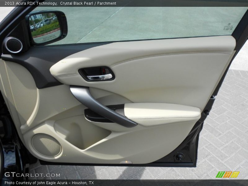 Crystal Black Pearl / Parchment 2013 Acura RDX Technology