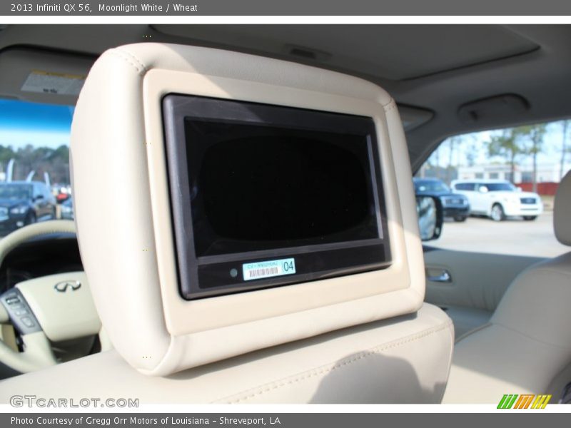 Moonlight White / Wheat 2013 Infiniti QX 56