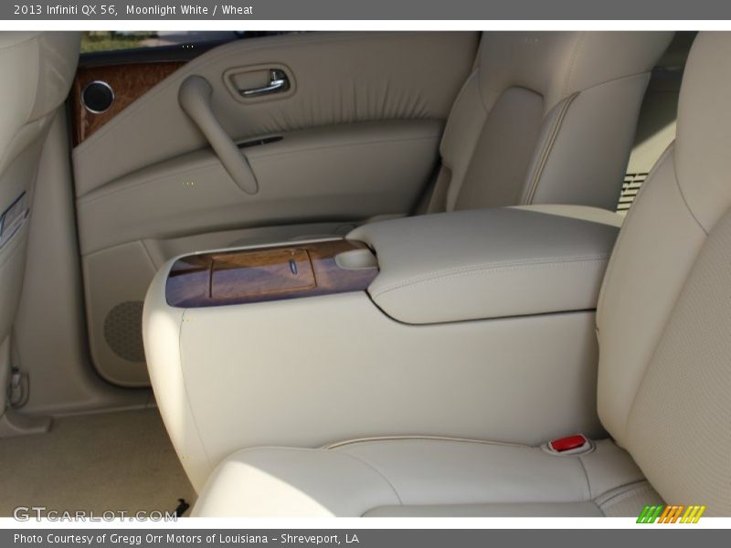 Moonlight White / Wheat 2013 Infiniti QX 56
