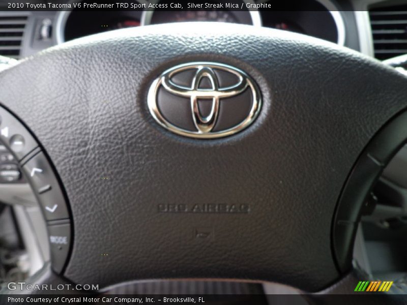 Silver Streak Mica / Graphite 2010 Toyota Tacoma V6 PreRunner TRD Sport Access Cab