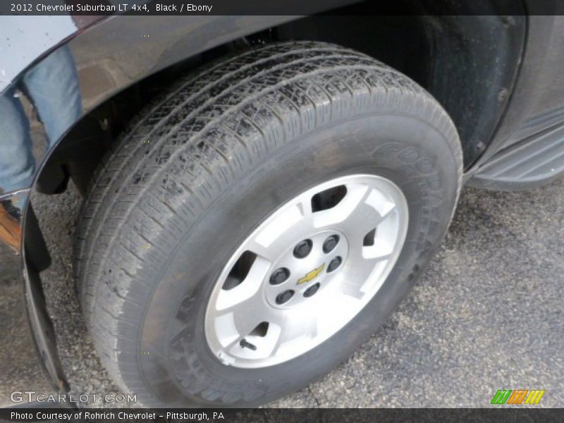 Black / Ebony 2012 Chevrolet Suburban LT 4x4