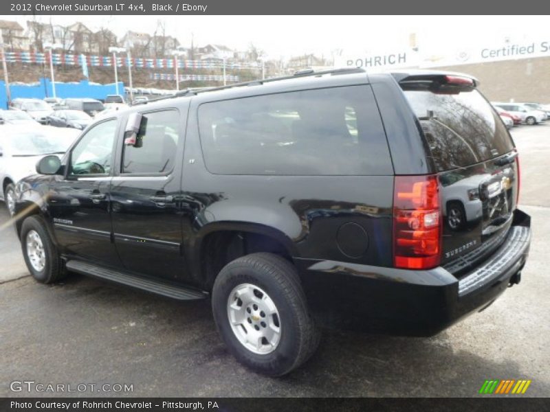 Black / Ebony 2012 Chevrolet Suburban LT 4x4