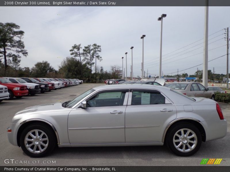 Bright Silver Metallic / Dark Slate Gray 2008 Chrysler 300 Limited