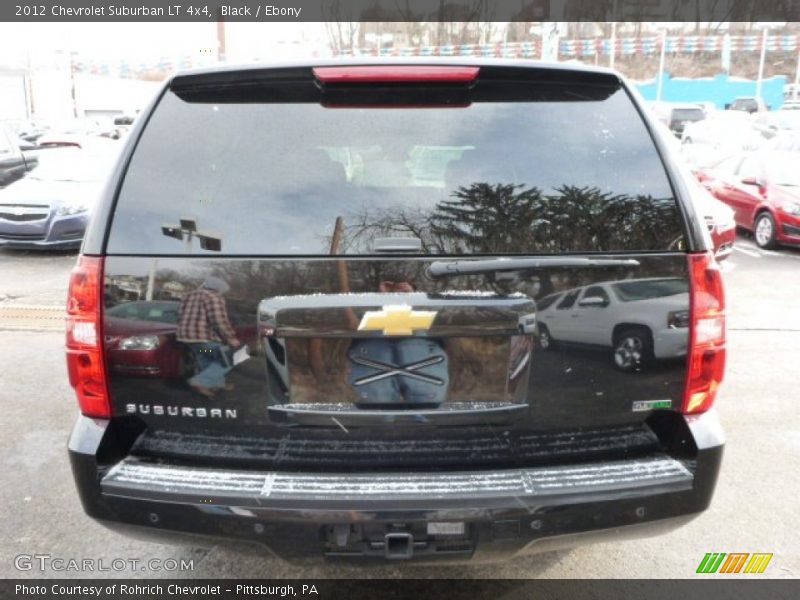 Black / Ebony 2012 Chevrolet Suburban LT 4x4