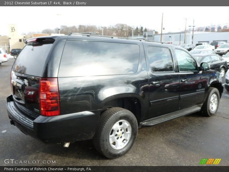 Black / Ebony 2012 Chevrolet Suburban LT 4x4