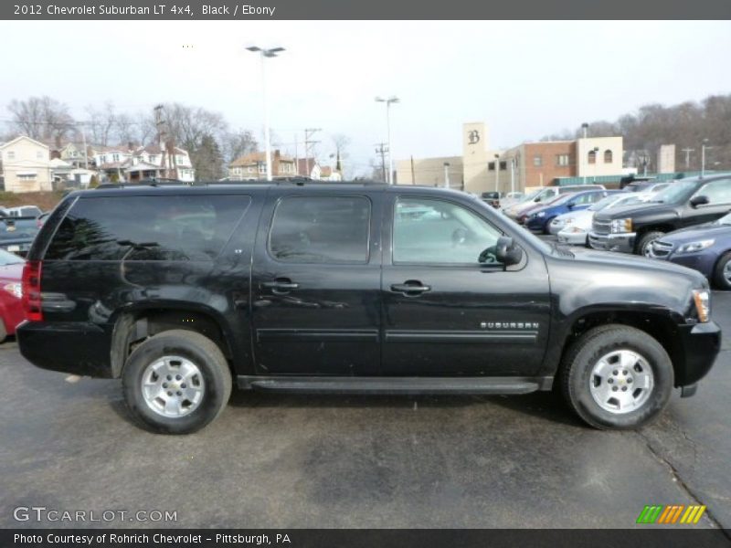 Black / Ebony 2012 Chevrolet Suburban LT 4x4