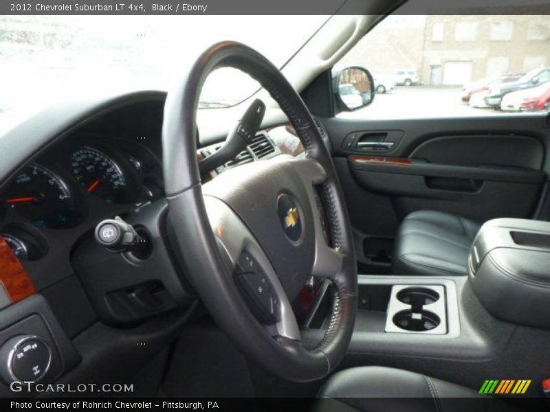 Black / Ebony 2012 Chevrolet Suburban LT 4x4