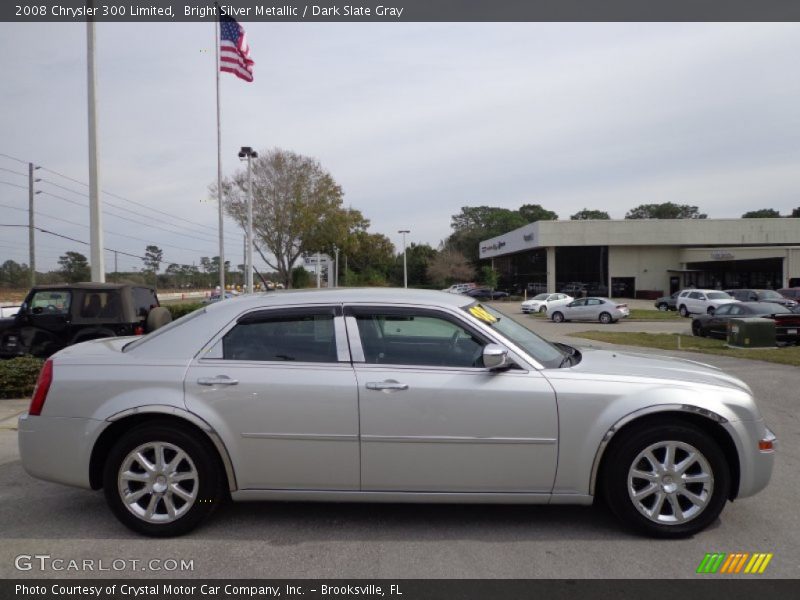 Bright Silver Metallic / Dark Slate Gray 2008 Chrysler 300 Limited