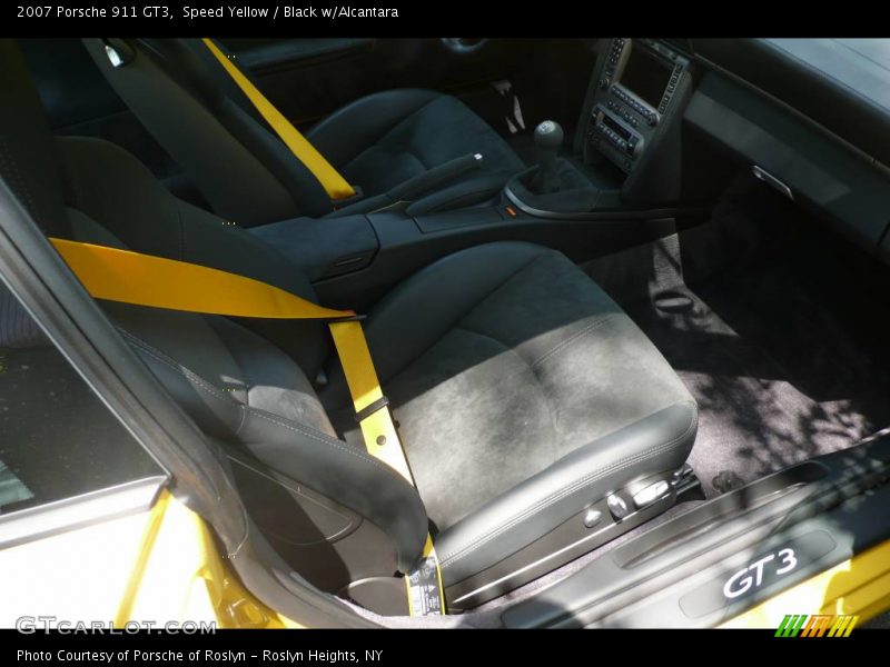 Speed Yellow / Black w/Alcantara 2007 Porsche 911 GT3