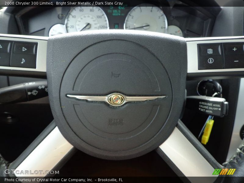 Bright Silver Metallic / Dark Slate Gray 2008 Chrysler 300 Limited
