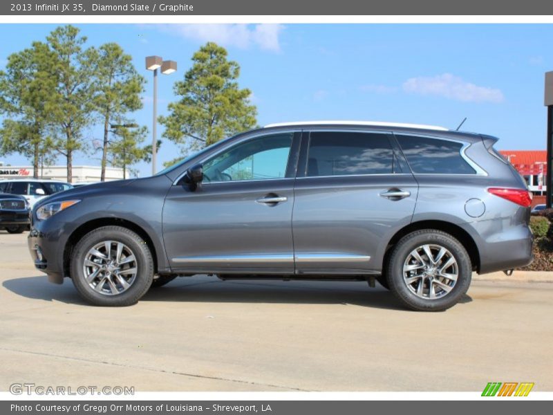 Diamond Slate / Graphite 2013 Infiniti JX 35